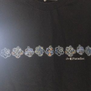 Carnival cruise Black T-shirt never worn size lge vintage from original ship